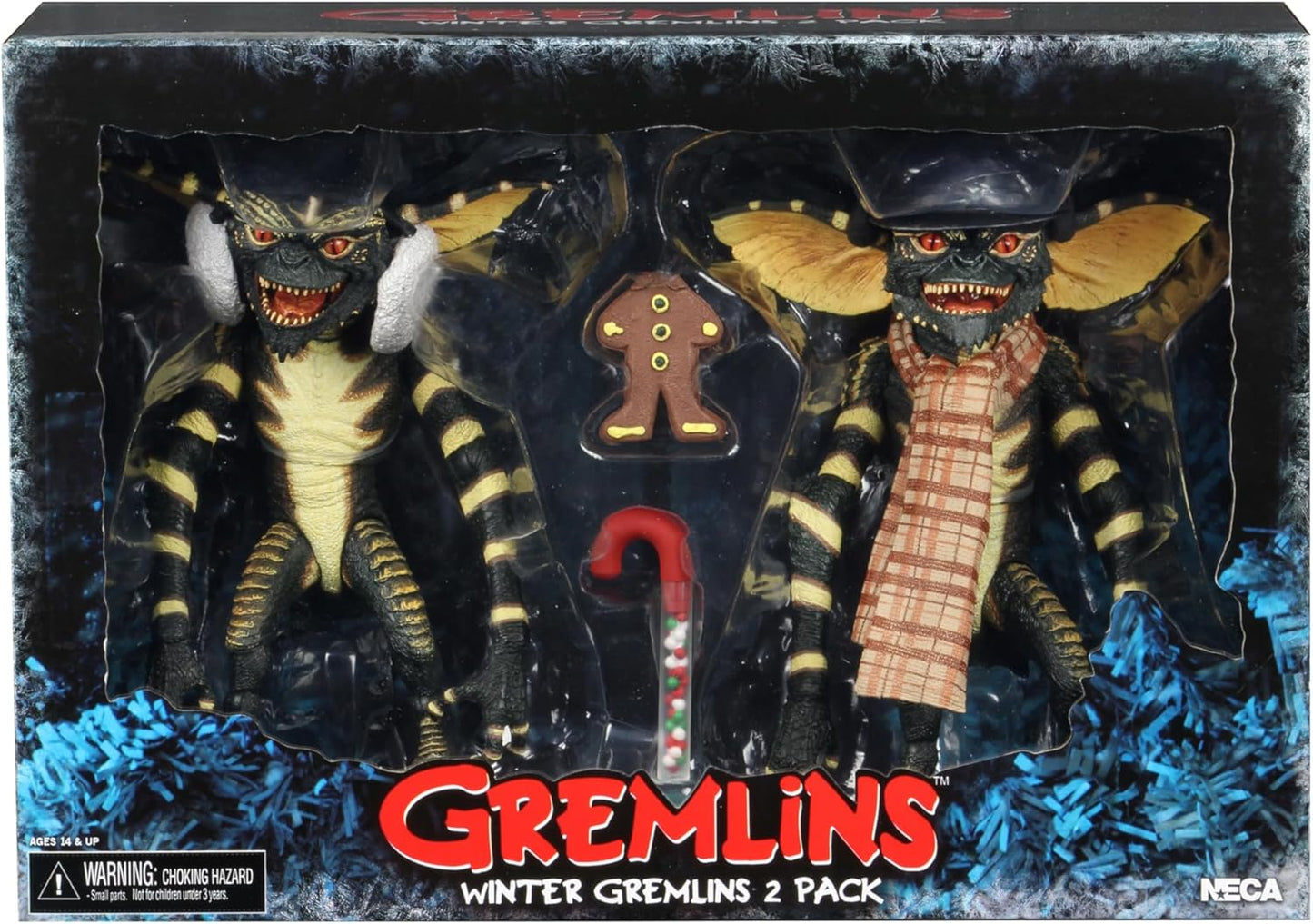 Gremlins Winter 2 Pack Christmas Carol Neca