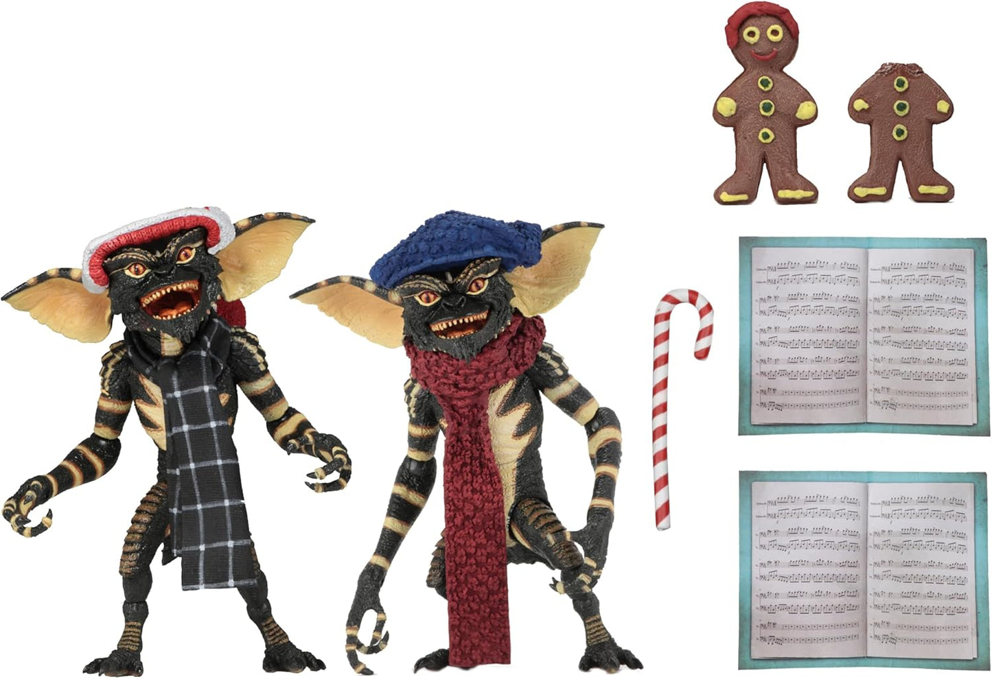 Gremlins Winter 2 Pack Christmas Carol Neca
