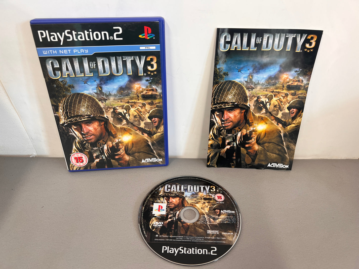 Call Of Duty 3 Playstation 2