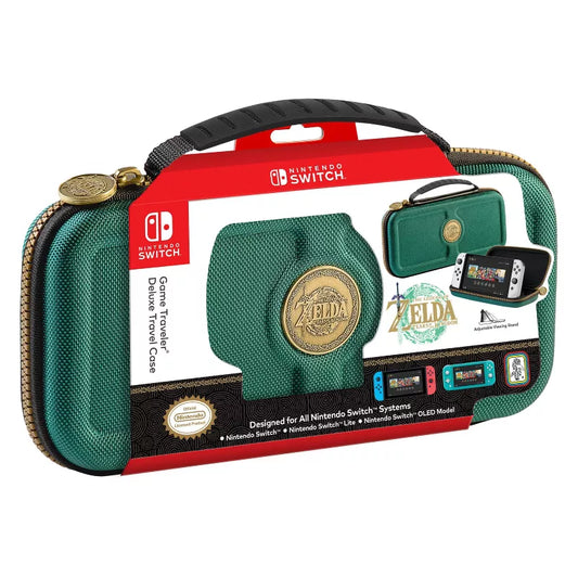 Zelda Tears Of Kingdom Switch Case Green