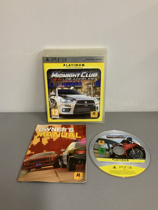 Midnight Club Los Angeles Platinum PS3