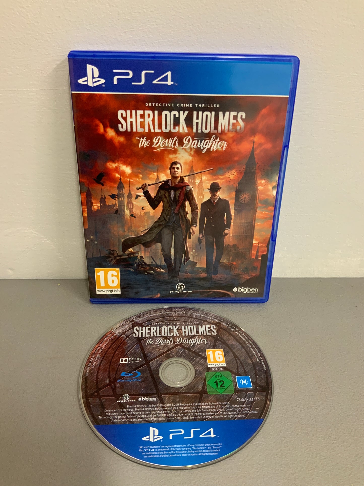 Sherlock Holmes The Devils Daughter PS4