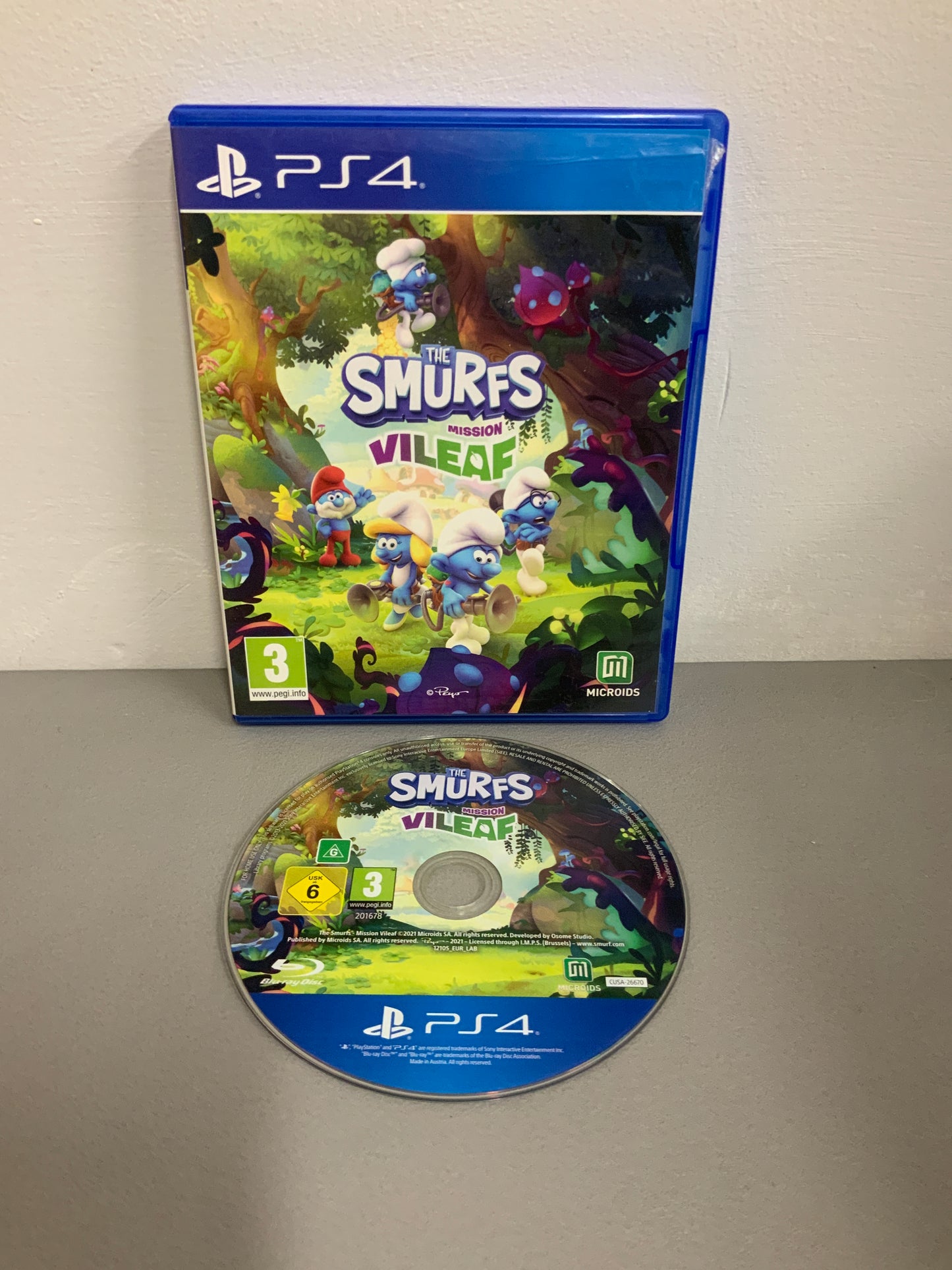 The Smurfs Mission Vileaf PS4