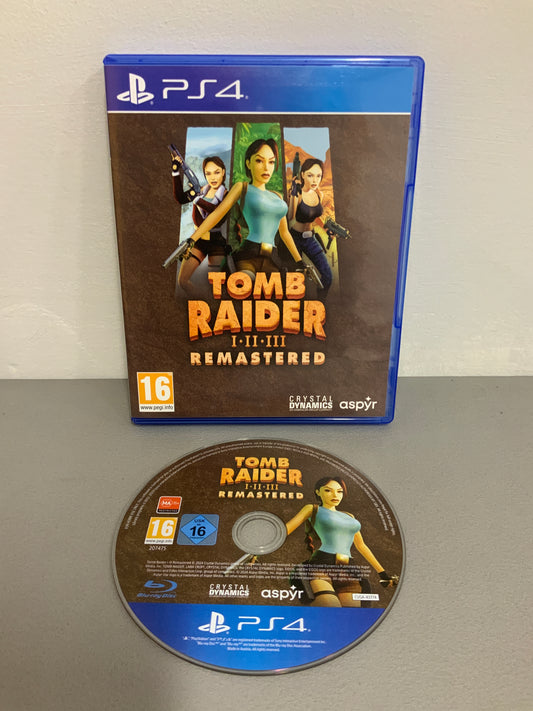 Tomb Raider 1 2 3 Remastered PS4