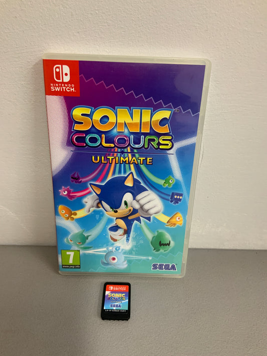 Sonic Colours Ultimate Nintendo Switch