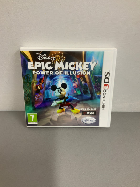 Nintendo 3DS Epic Mickey Power Of Illusion