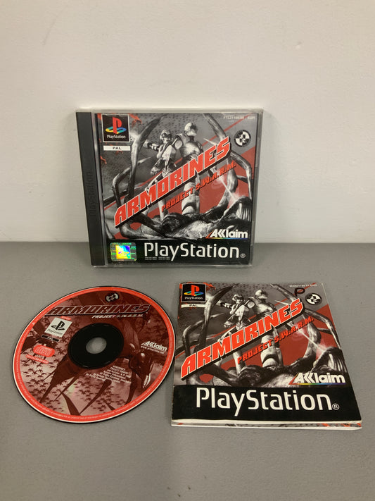 Armorines Project S.W.A.R.M Playstation 1