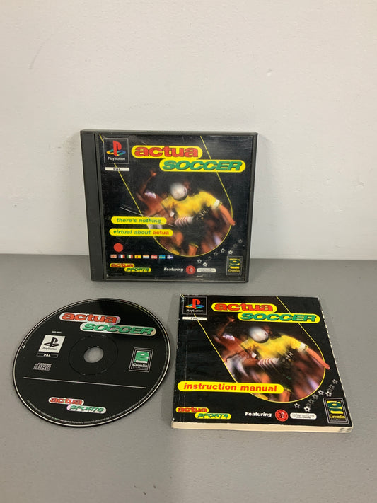 Actua Soccer Playstation 1