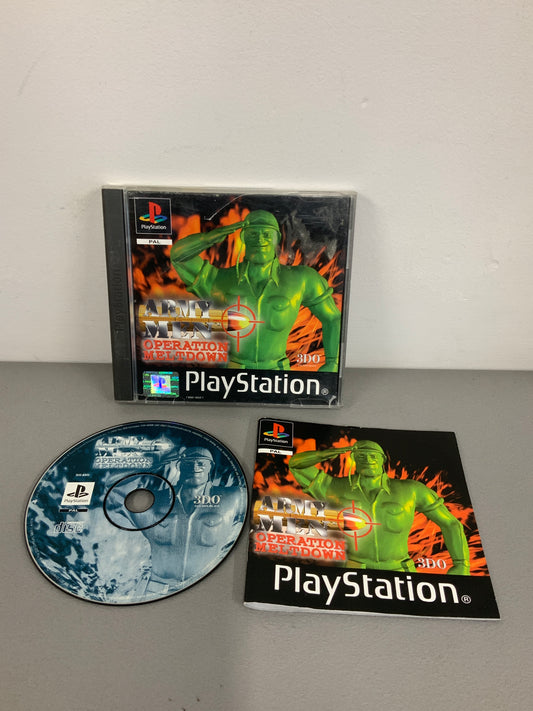 Armey Men Operation Meltdown Playstation 1