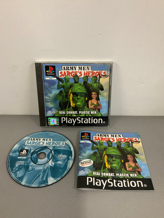 Army Men Sarges Heros Playstation 1