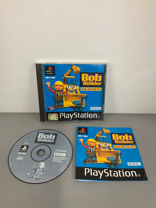 Bob The Builder Can We Fix it Playstation 1