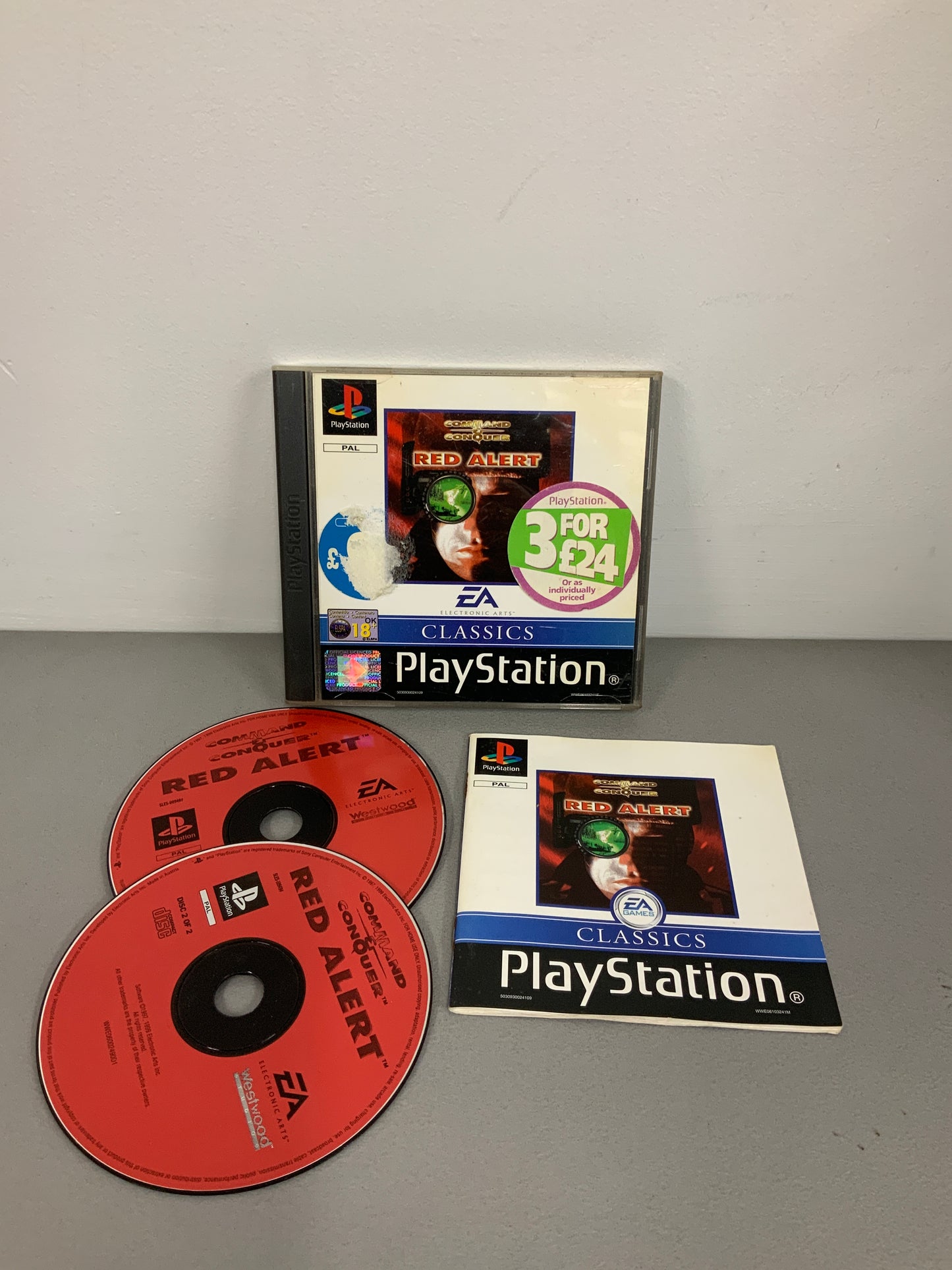 Command & Conquer Red Alert Playstation 1