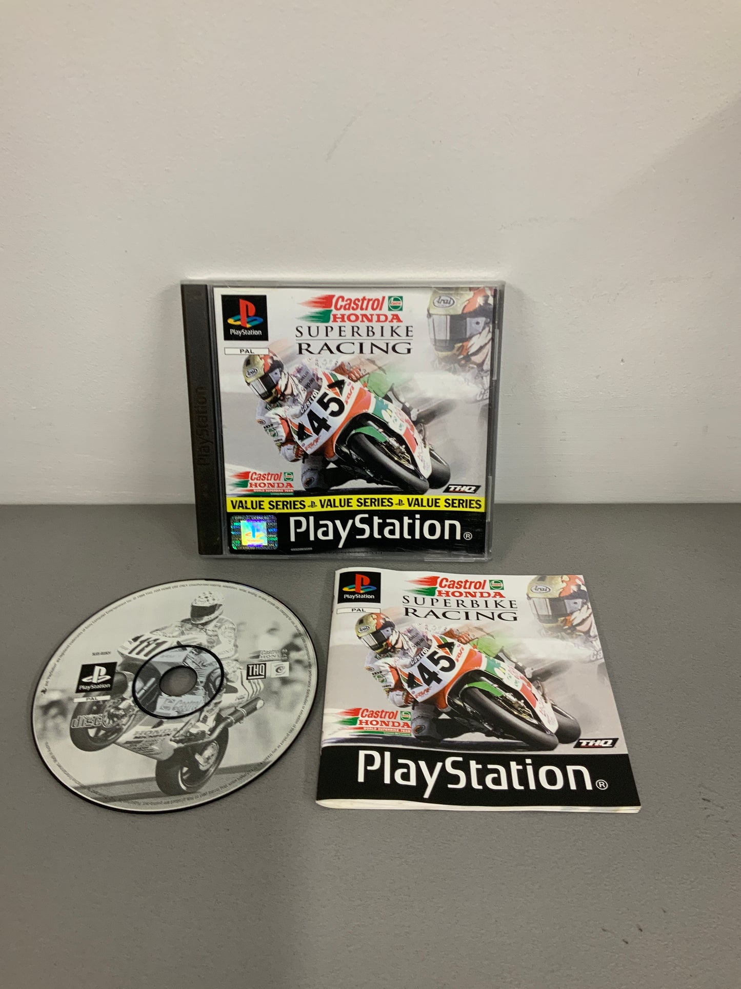 Castrol Honda Superbike Racing Playstation 1