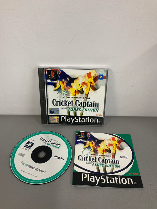 Cricket Captin Ashes Plystation 1