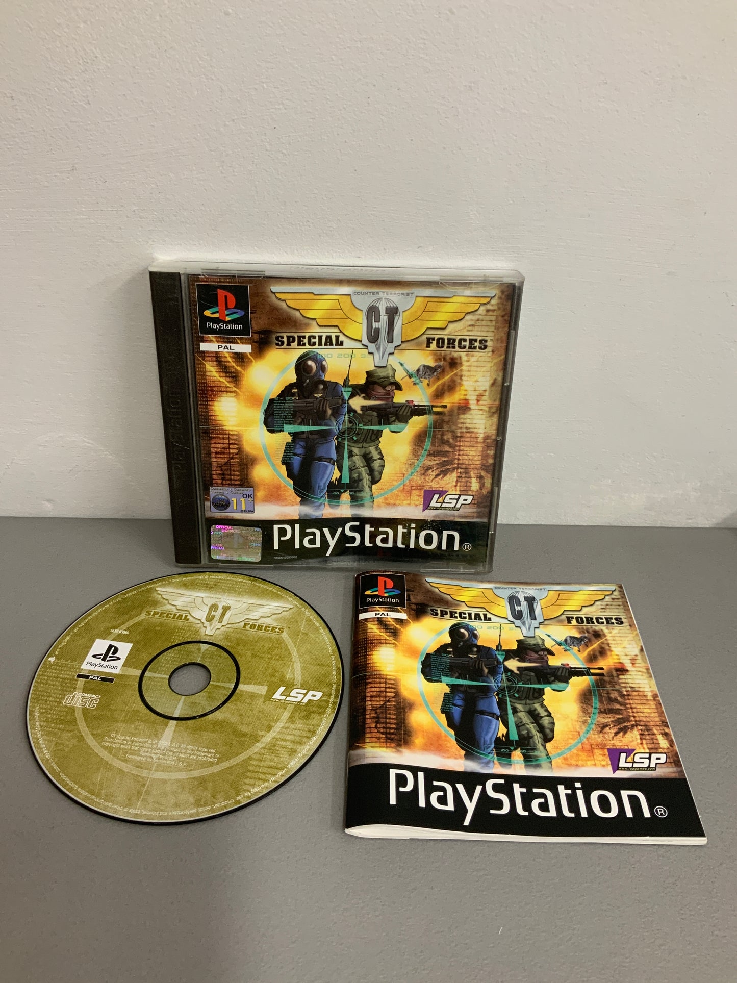 CT Special Forces Playstation 1