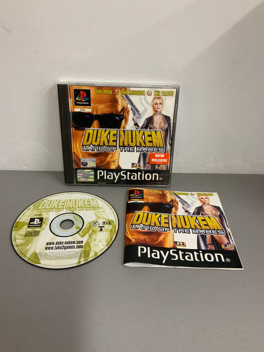 Duke Nukem Land Of The Babes Playstation 1