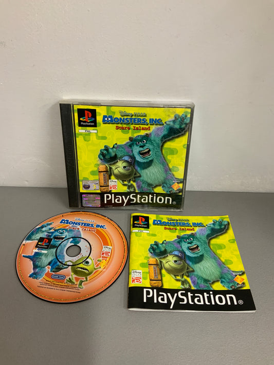 Disney Monsters Inc Scare Island Playstation 1