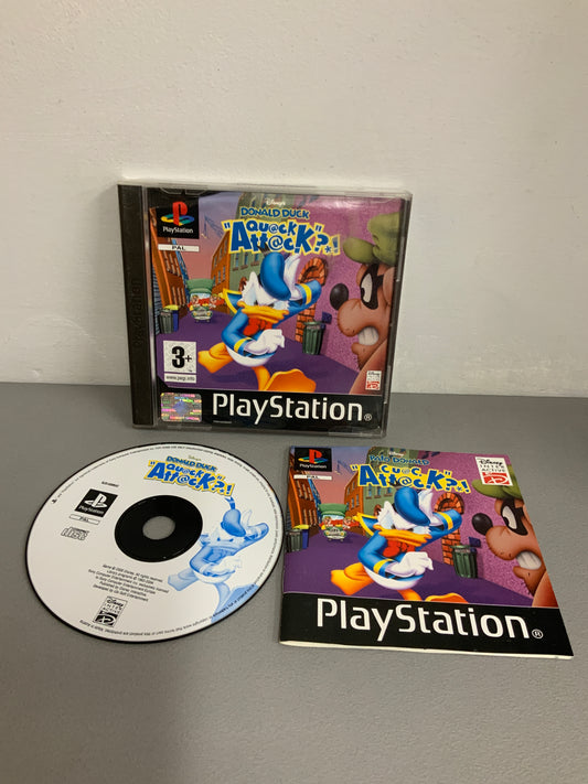 Disneys Donald Duck Quack Attack Playstation 1