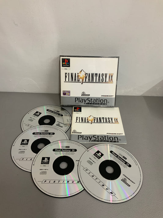 Final Fantasy IX 9 Platinum Playstation 1
