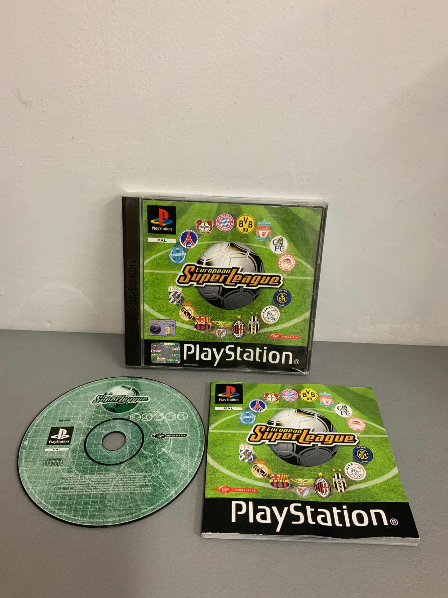 European Super League Playstation 1