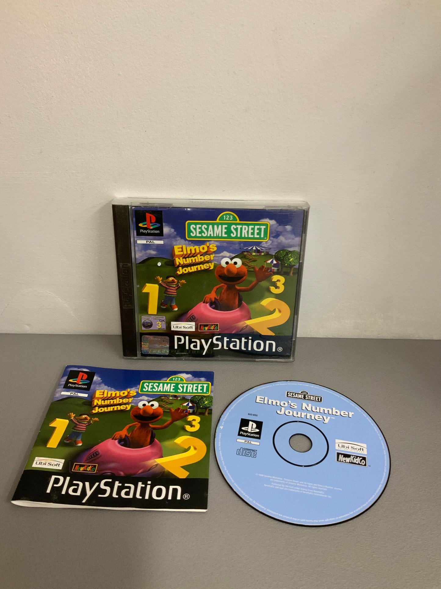 Elmos Number Journey Playstation 1