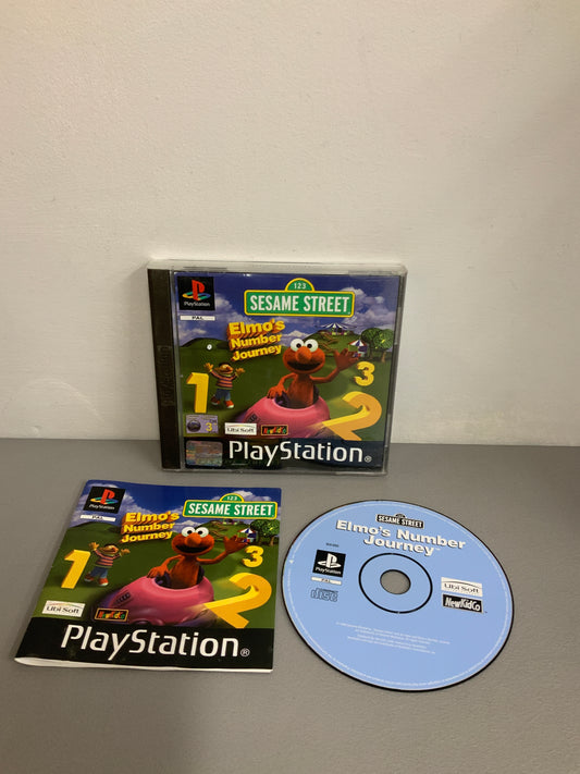 Elmos Number Journey Playstation 1