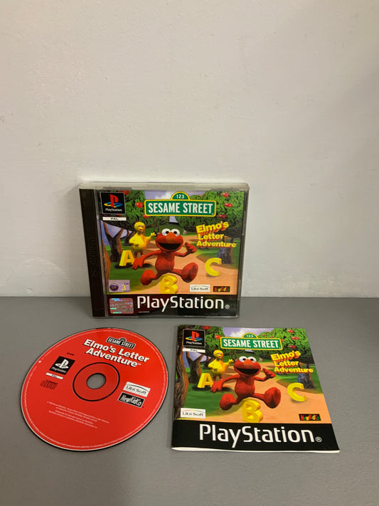 Elmos Letter Adventure Playstation 1