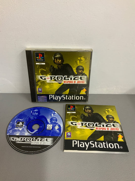 G.Police Weapons Of Justice Playstation 1