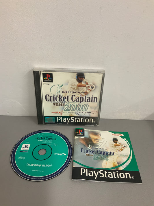 Int Cricket Captain 2000 Playstation 1