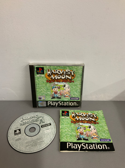 Harvest Moon Back To Nature Playstation 1