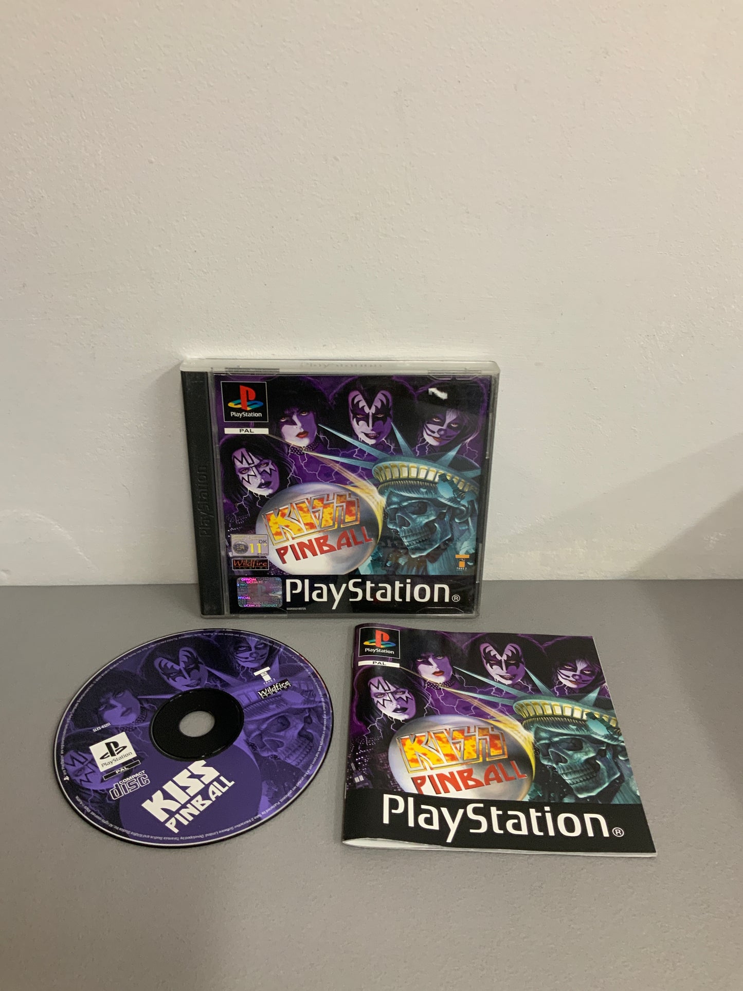 Kiss Pinball Playstation 1