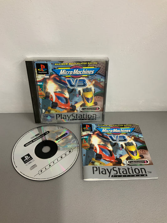Micro Machines V3 Playstation 1 Platinum