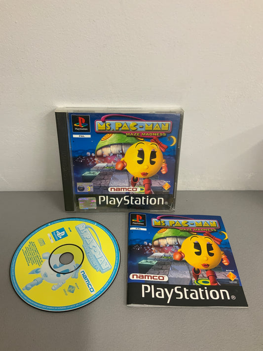 MS Pac-Man Maze Madness Playstation 1