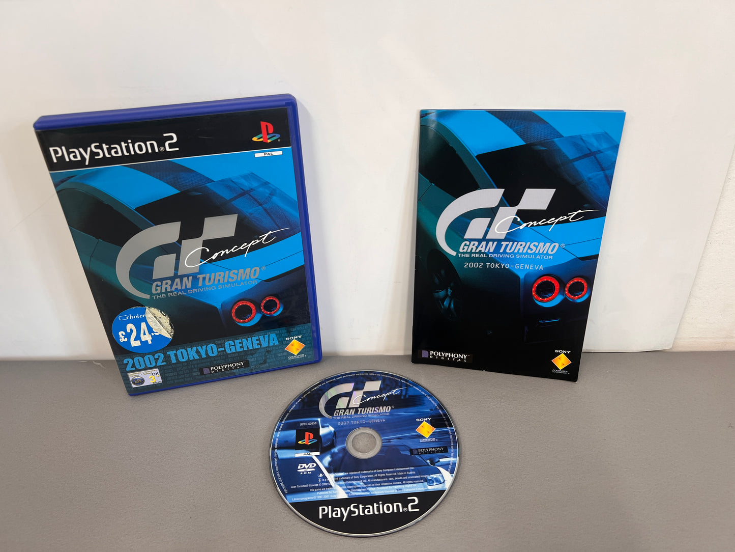 Gran Turismo Concept 2002 Tokyo Geneva Playstation