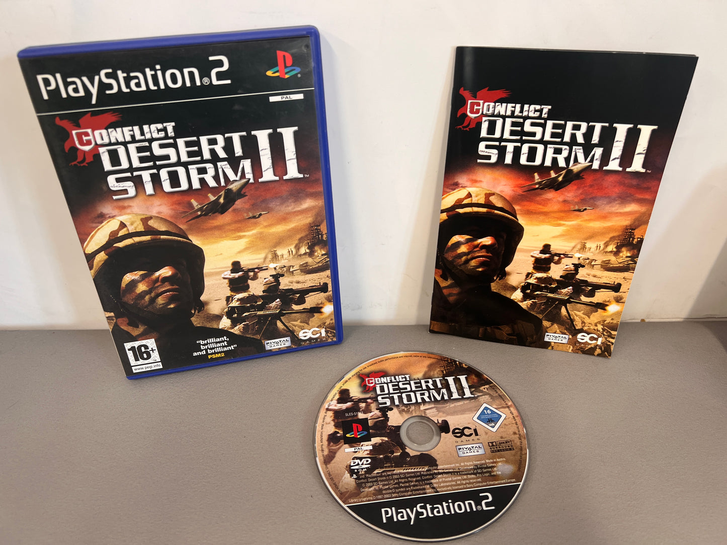 Conflict Desert Storm 2 Platstation 2