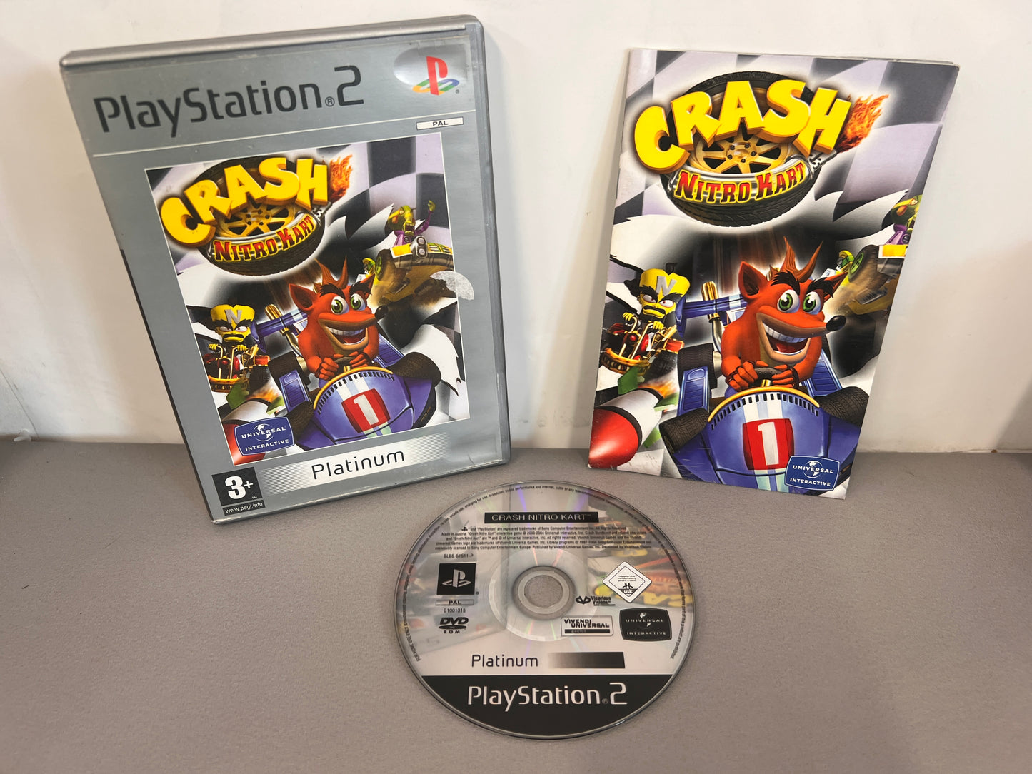 Crash Nitro Kart Playstation 2 Platinum