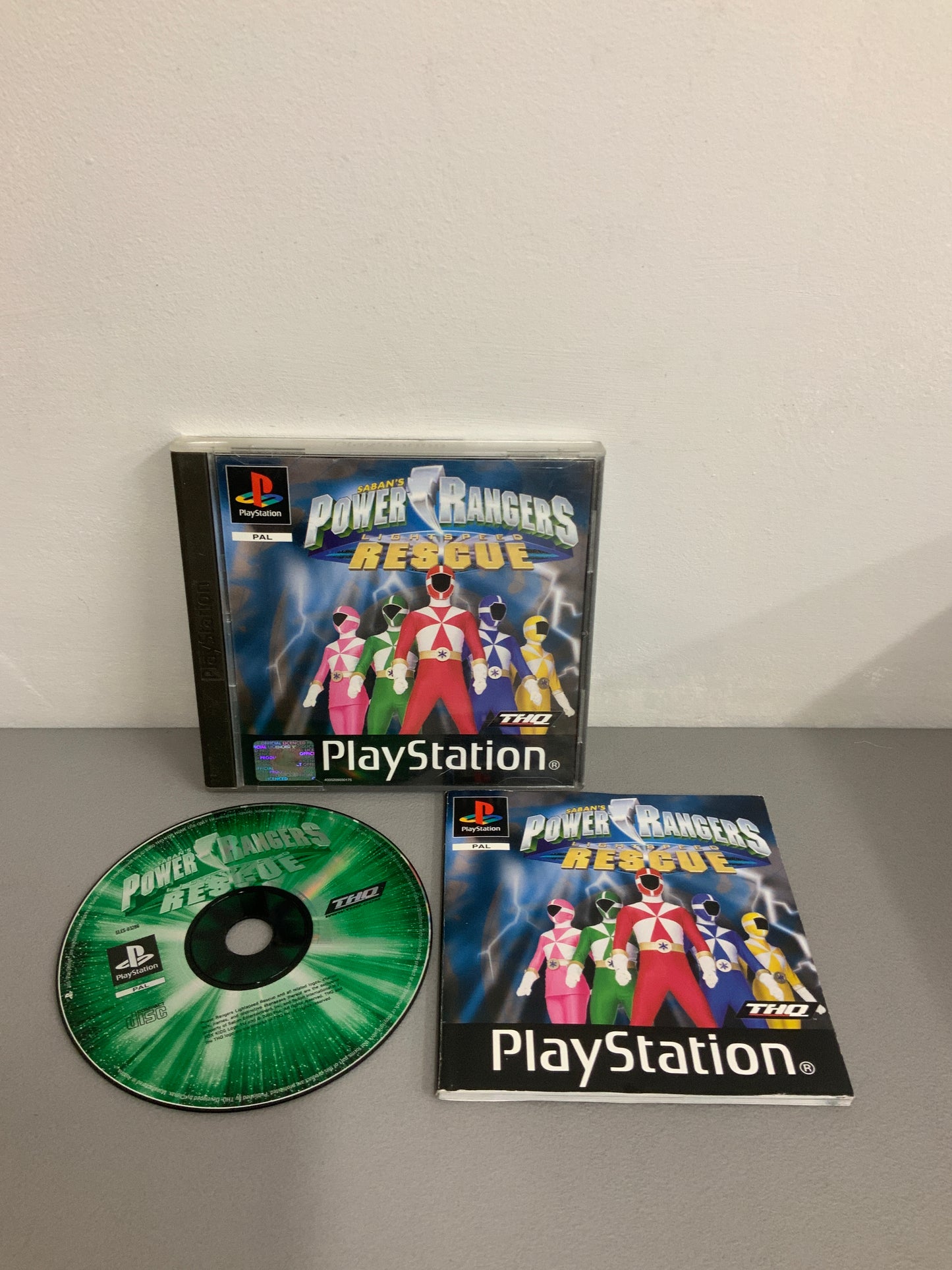 Power Rangers Lightspeed Rescue Playstation 1