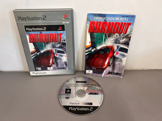 Burnout Playstation 2 Platinum