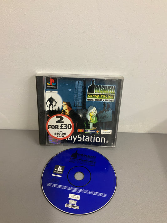 Roswell Conspiracies Playstation 1