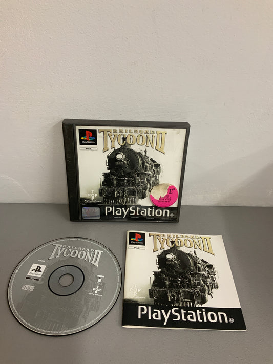 Railroad Tycoon II 2 Playstation 1