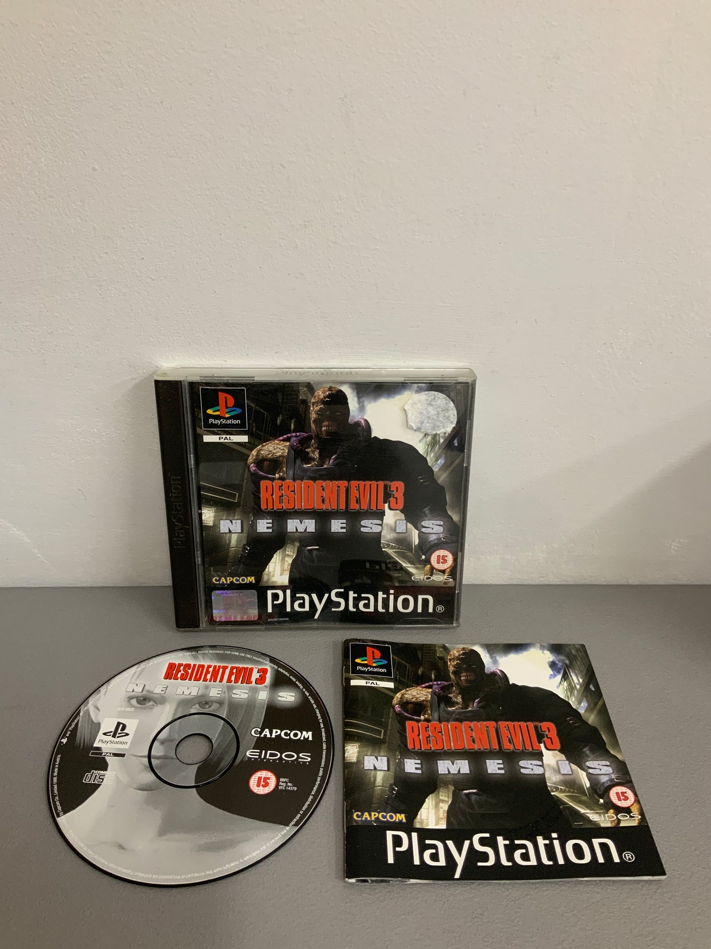 Resident Evil 3 Nemesis Playstation 1