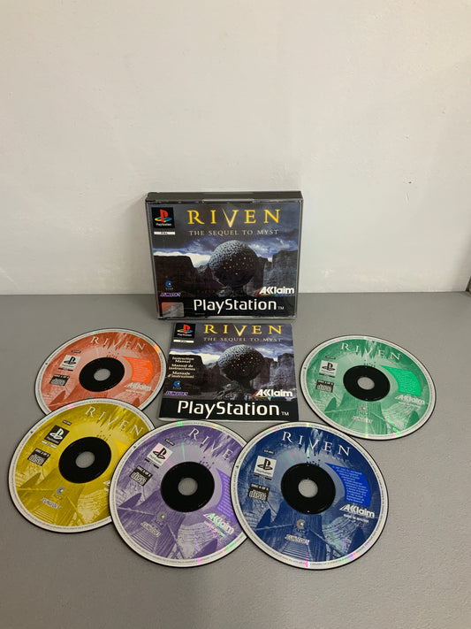 Riven The Sequel To Myst Playstation 1