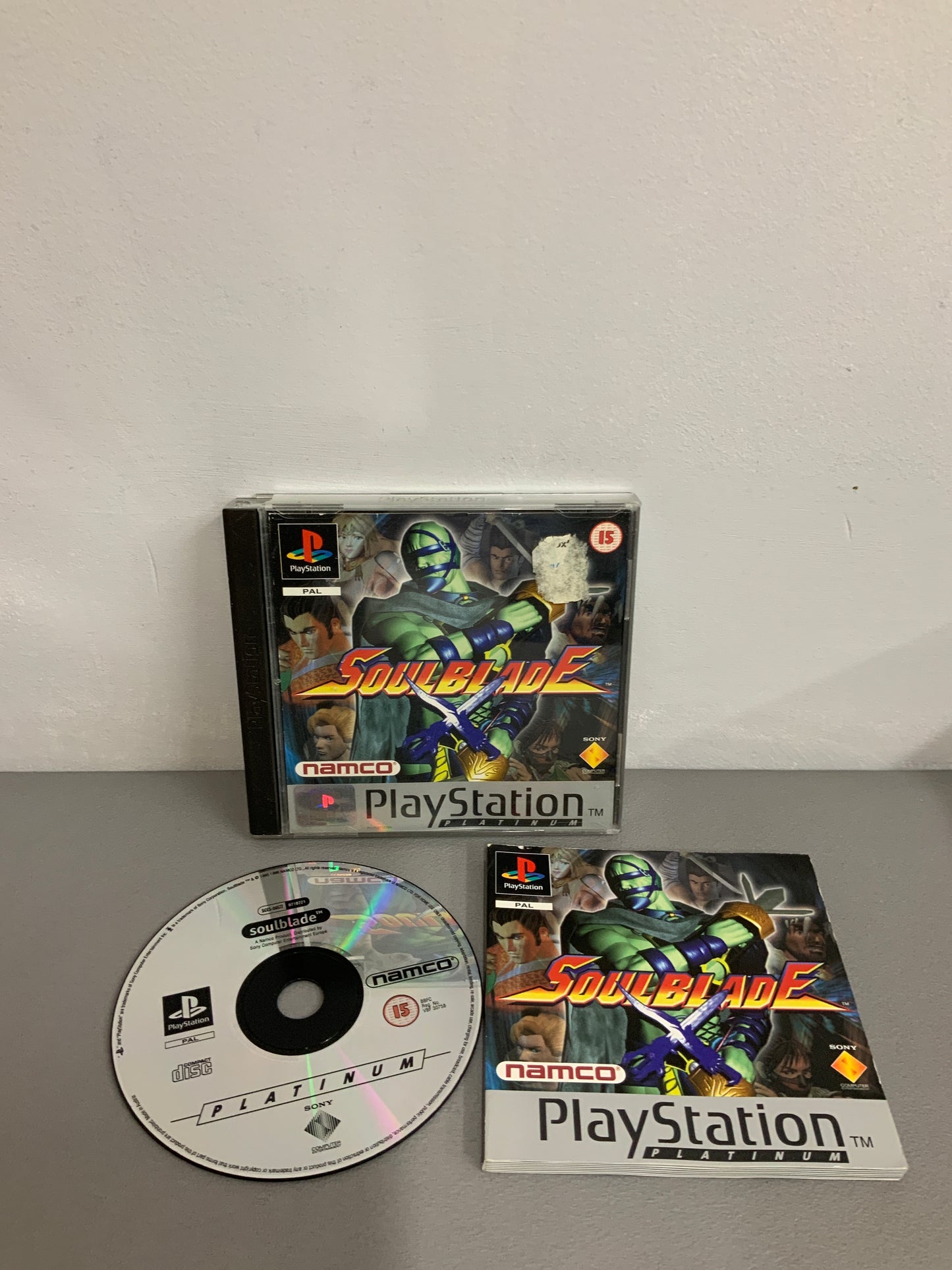 Soulblade Playstation 1 Platinum
