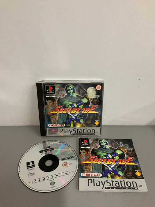 Soulblade Playstation 1 Platinum