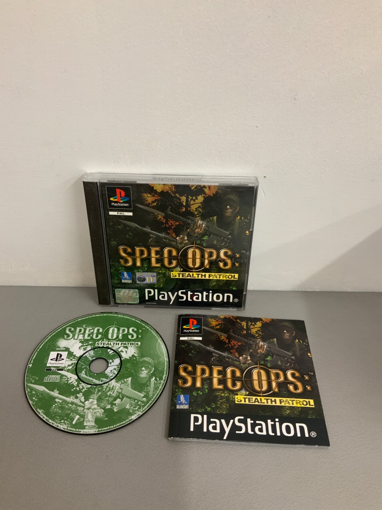 Spec Ops Stealth Patrol Playstation 1