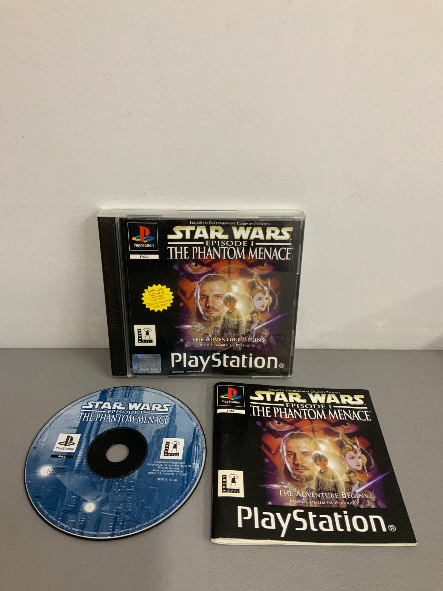 Star Wars The Phantom Menace Playstation 1