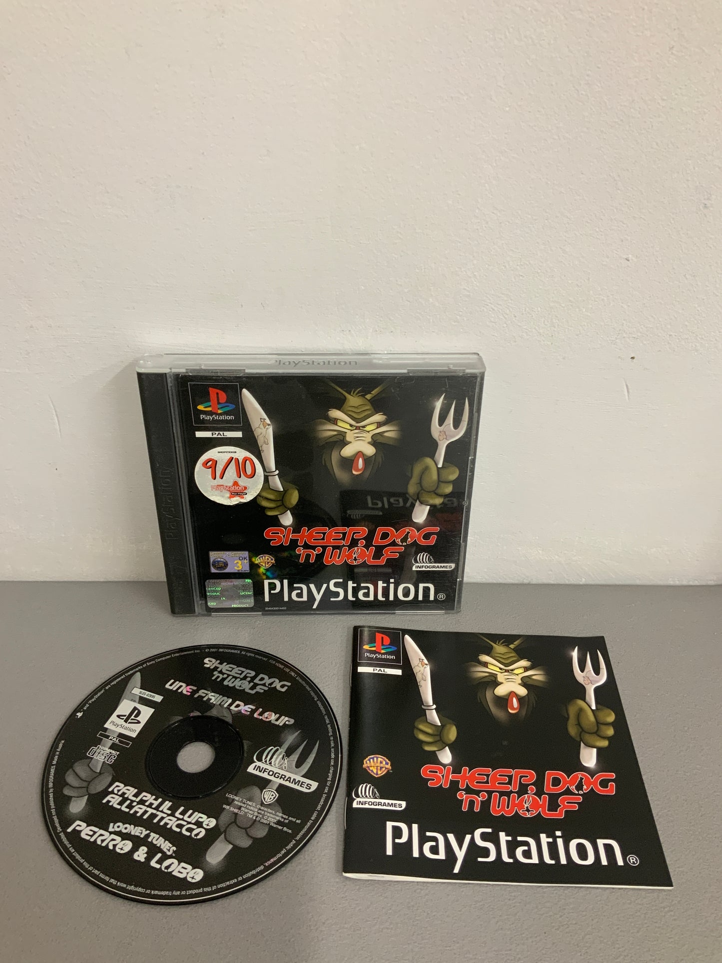 Sheep Dog N Wolf Playstation 1