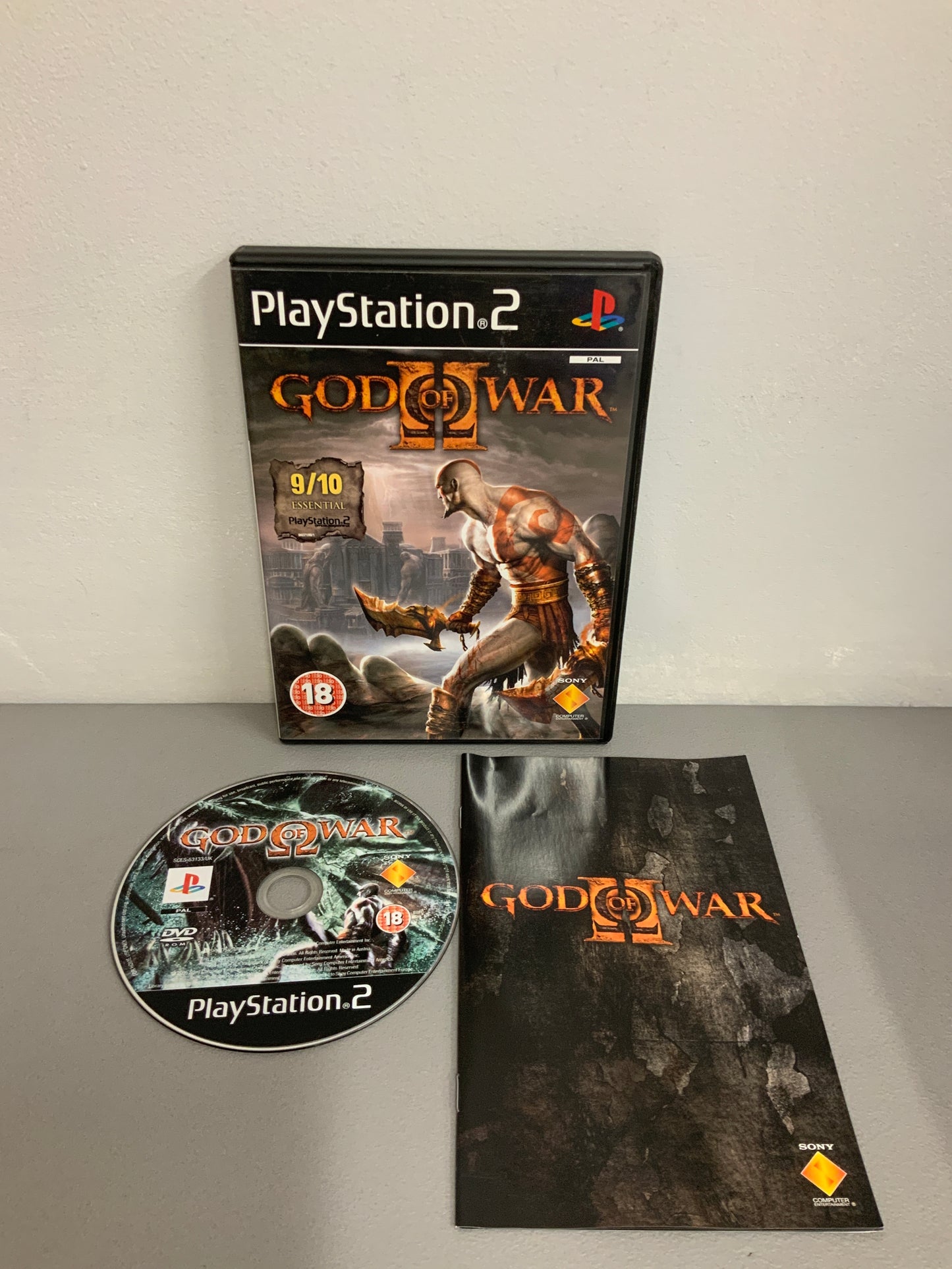 God Of War II 2 Playstation 2