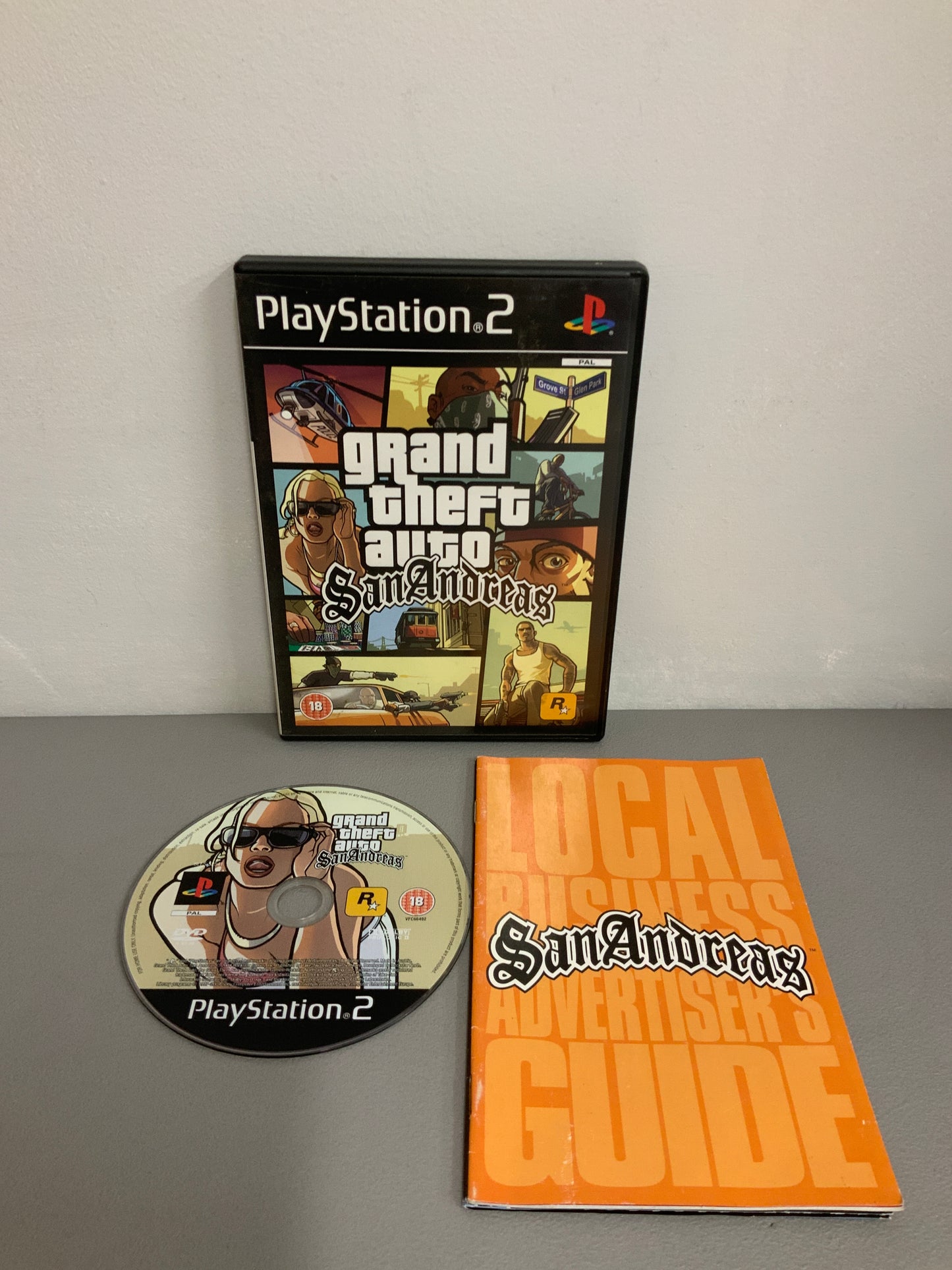 Grand Theft Auto San Andreas Playstation 2