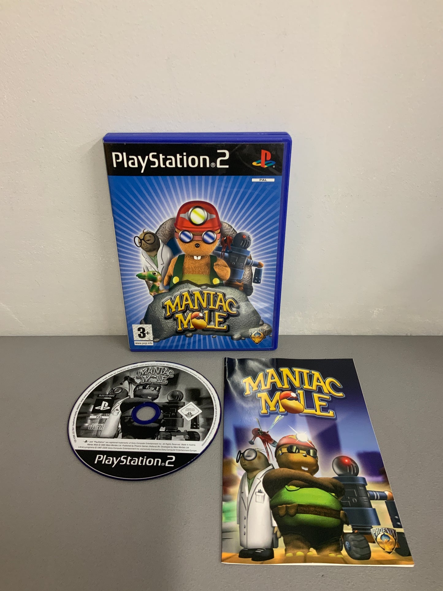 Manic Mole Playstation 2